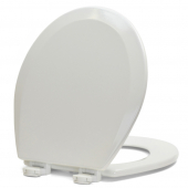 Bemis 500EC (White) Economy Molded Wood Round Toilet Seat Bemis
